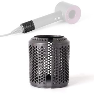 Outer Filter Cage Replacement for Dyson Supersonic Hair Dryer HD01 HD03 HD07 HD08 Filter Cover Metallic Gray