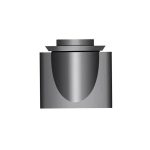 Smoothing Nozzle Attachment for Dyson Supersonic Hair Dryer HD01 HD02 HD03 Replacement Part 967715-01 Black