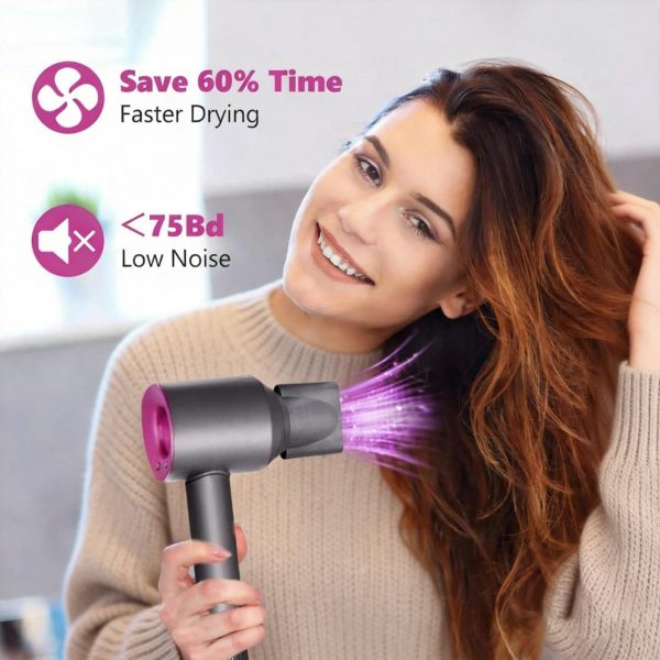 Smoothing Nozzle Attachment for Dyson Supersonic Hair Dryer HD01 HD02 HD03 Replacement Part 967715-01 Black — view 7