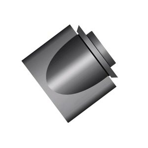 Smoothing Nozzle Attachment for Dyson Supersonic Hair Dryer HD01 HD02 HD03 Replacement Part 967715-01 Black — view 2